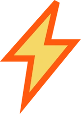 Bud lightning icon