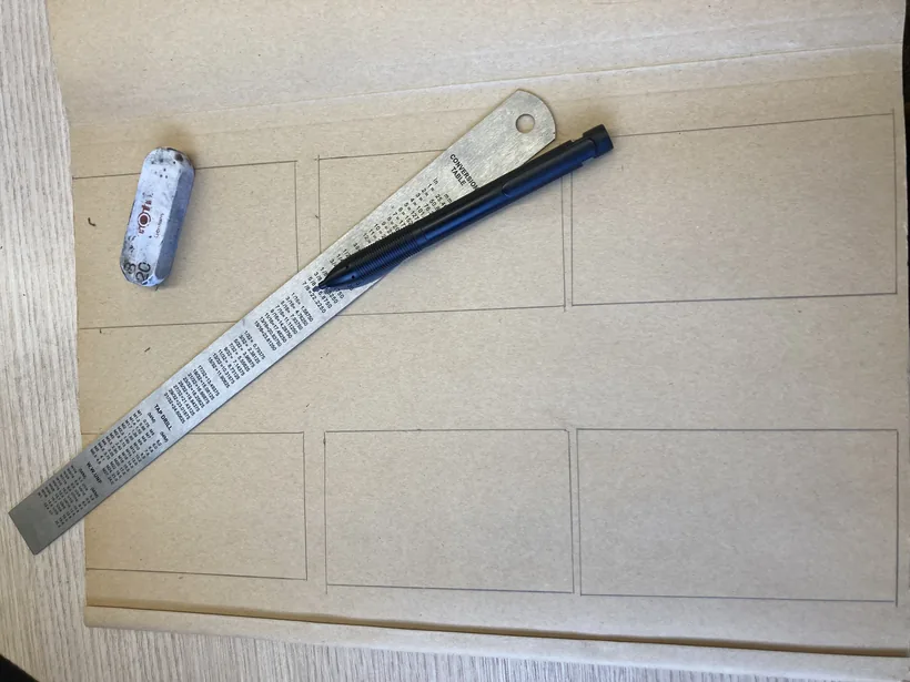 Early paper prototype of the Bud toolkit