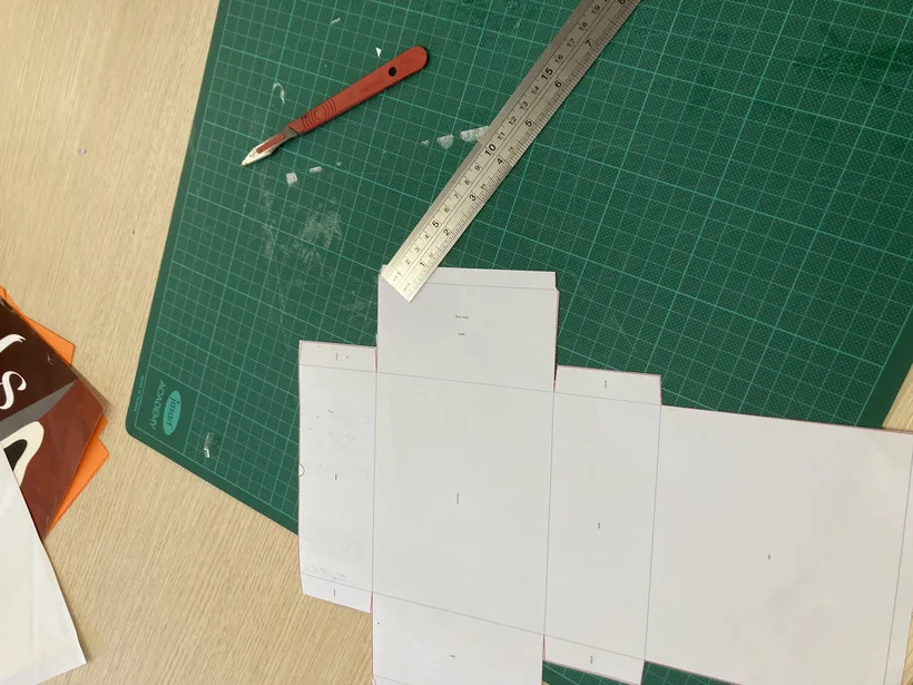 Early paper prototype of the Bud toolkit