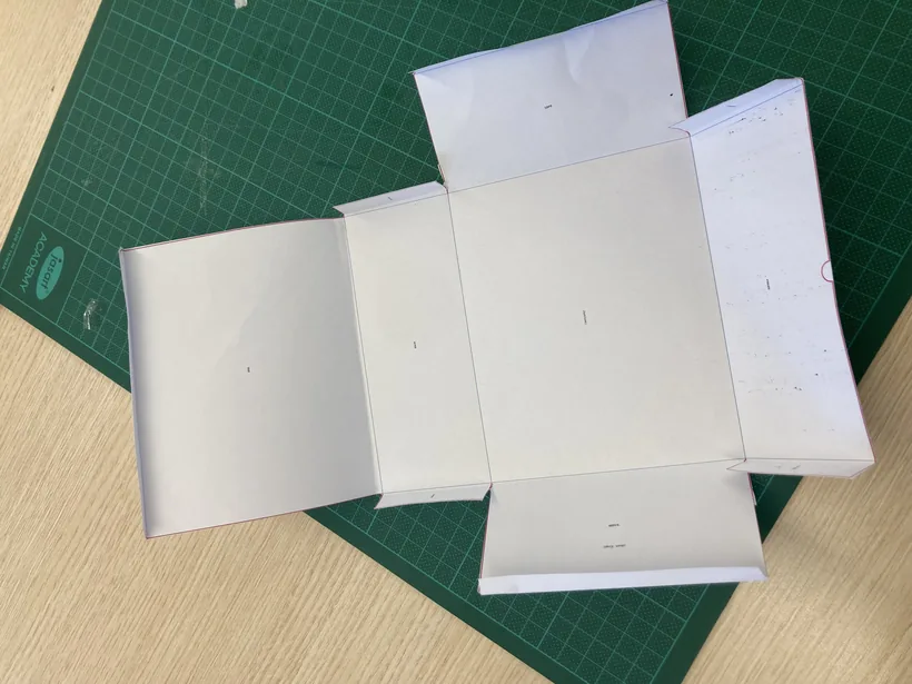Early paper prototype of the Bud toolkit